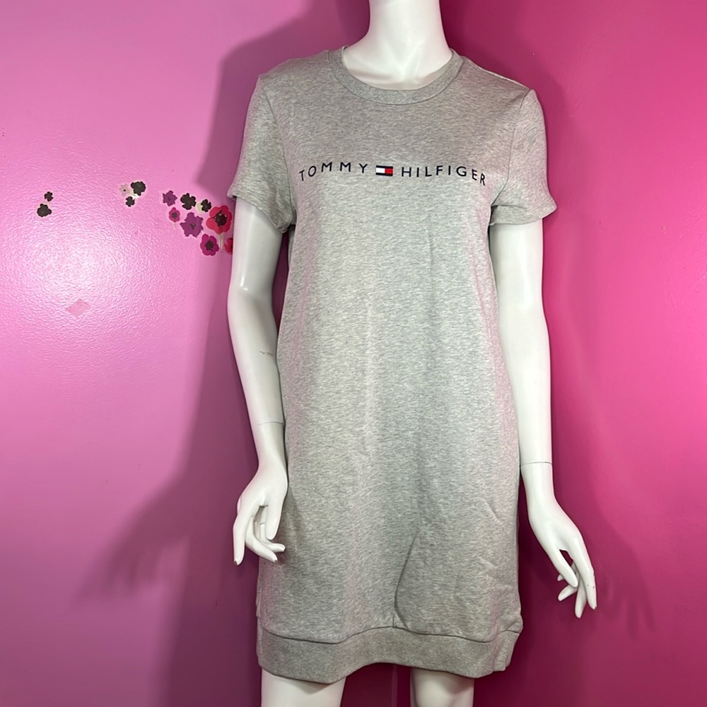 Tommy Hilfiger dress size small gray